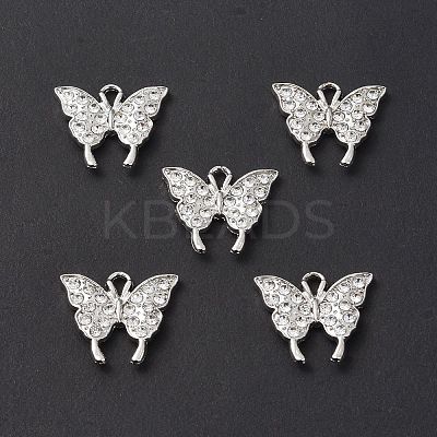 Alloy Rhinestone Pendants ALRI-O013-01P-1