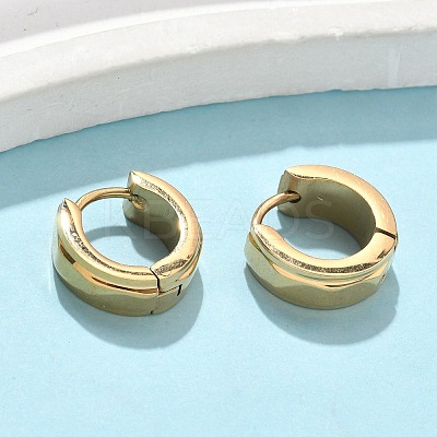 304 Stainless Steel Hoop Earrrings for Women EJEW-U066-02G-1