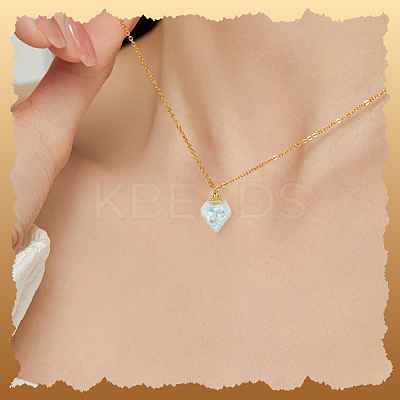 DIY Necklace Making Kits DIY-SC0030-98C-1