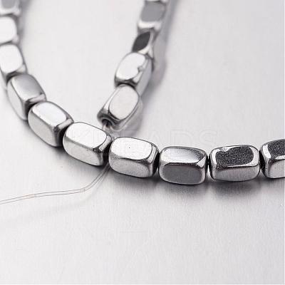 Electroplate Non-magnetic Synthetic Hematite Bead Strands G-F300-40B-01-1