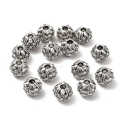 Tibetan Style Alloy Beads PALLOY-F317-03AS-1