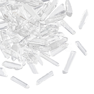 150g Natural Quartz Crystal Beads G-AR0004-39-1