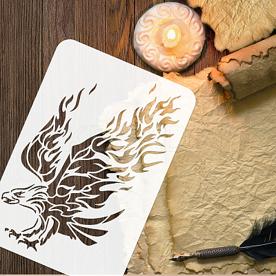 Plastic Drawing Painting Stencils Templates DIY-WH0396-0161-1