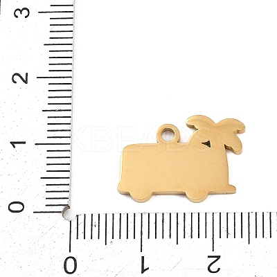 304 Stainless Steel Pendants SA-CBAE30B-03E-G-1