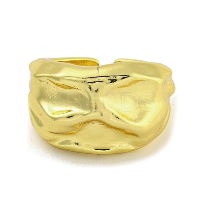 Brass Cuff Rings for Women RJEW-E294-02G-02-1
