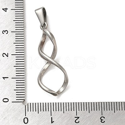Non-Tarnish 304 Stainless Steel Pendants STAS-B053-29P-1