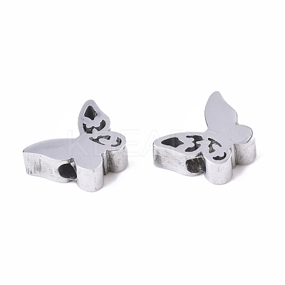 Tarnish Resistant 304 Stainless Steel Beads X-STAS-S079-180B-1