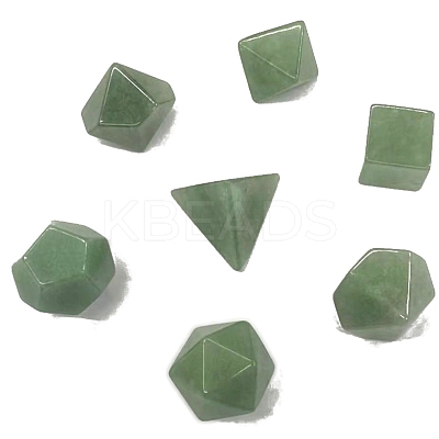 Natural Green Aventurine Mixed Shape Figurines Statues for Home Desk Decorations PW-WG17608-03-1