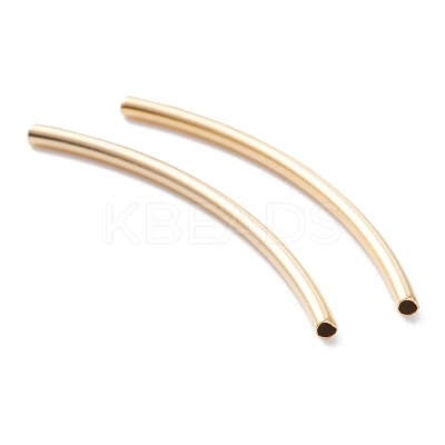 Brass Tube Beads KK-Y003-89A-G-1
