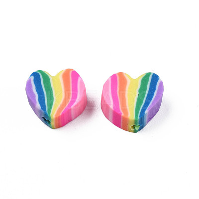 Handmade Polymer Clay Beads CLAY-Q252-01-1