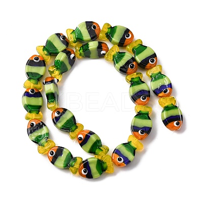 Handmade Lampwork Beads LAMP-TAC0019-01D-1