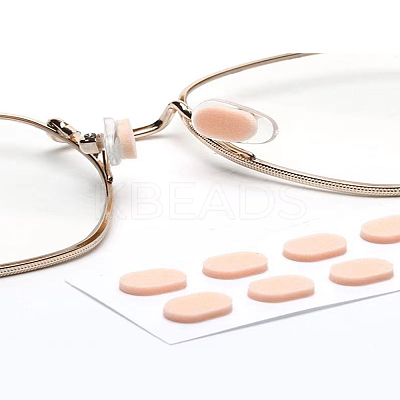 20 Pairs EVA Soft Sponge Nose Pad Sticker AJEW-LP0008-22-1