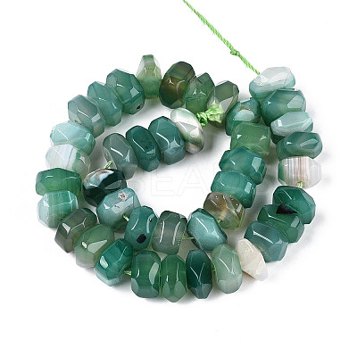 Natural Agate Beads Strands G-N356-01A-16-1
