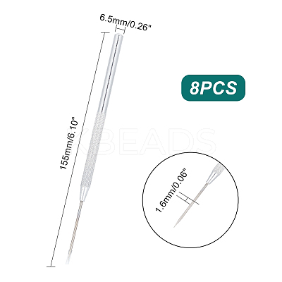 8Pcs Polymer Clay Sculpture Tool DIY-UN0004-15-1