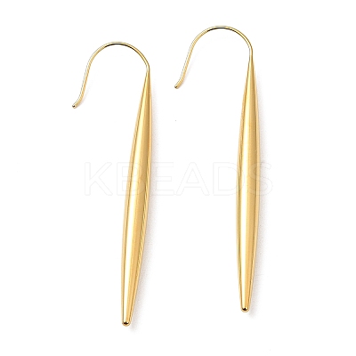 Ion Plating(IP) 304 Stainless Steel Dangle Earrings EJEW-Z028-02G-1