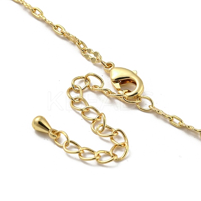Faceted Rectangle Glass Beads Bib Necklaces NJEW-R263-06G-1