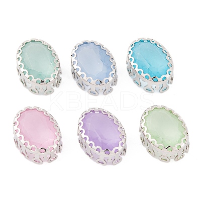 Oval Sew on Rhinestone GLAA-K069-05A-S-1