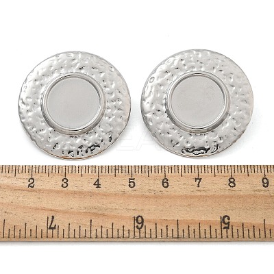 304 Stainless Steel Stud Earrings for Women EJEW-M089-11P-1