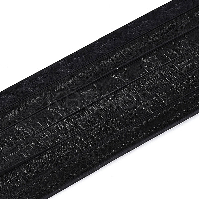 1.2M Flat PU Leather Cord LC-N006-05D-1