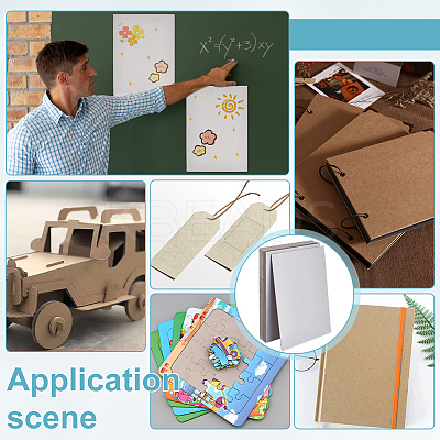 Rectangle Paper Boards AJEW-WH0348-734D-1