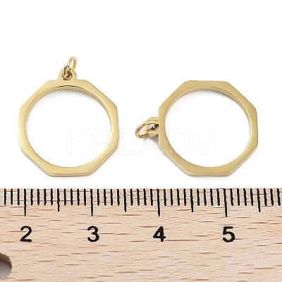 Ion Plating(IP) 304 Stainless Steel Pendants STAS-G324-01H-G-1