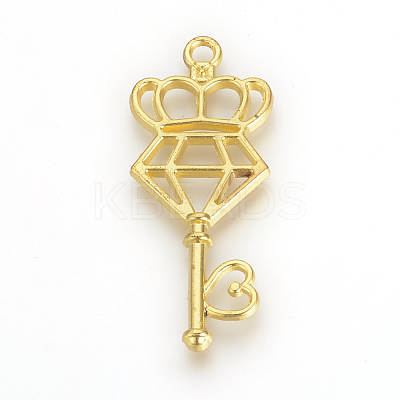 Tibetan Style Alloy Open Back Bezel Pendants TIBE-S308-18G-1