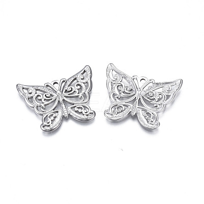 Non-Tarnish 201 Stainless Steel Pendants STAS-S119-163P-1