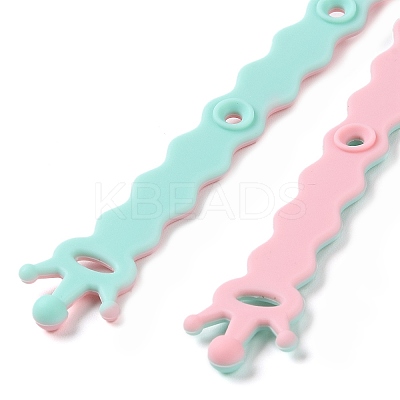 Silicone Baby Pacifier Holder Chains SIL-P004-B01-1