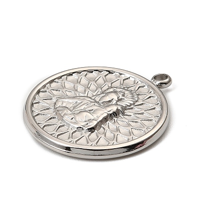 Virgin Mary Theme 304 Stainless Steel Pendants STAS-I356-05P-02-1