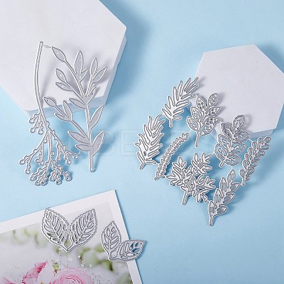 3Pcs 3 Style Frame Metal Cutting Dies Stencils DIY-SZ0003-95-1
