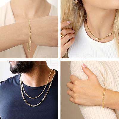 DIY Chain Bracelet Necklace Making Kit DIY-PJ0001-37-1