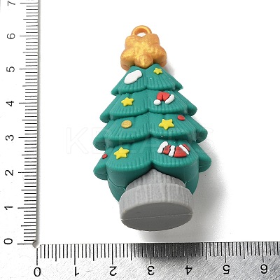 Christmas Theme PVC Pendants KY-P019-02D-1