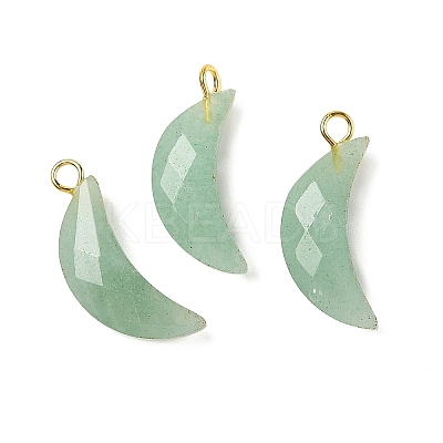 Natural Green Aventurine Pendants G-L614-D05-G02-1