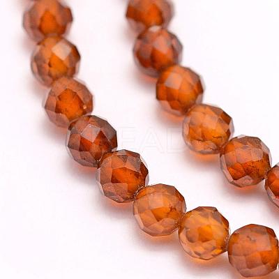 Natural Garnet Beads Strands G-F509-13-4mm-1
