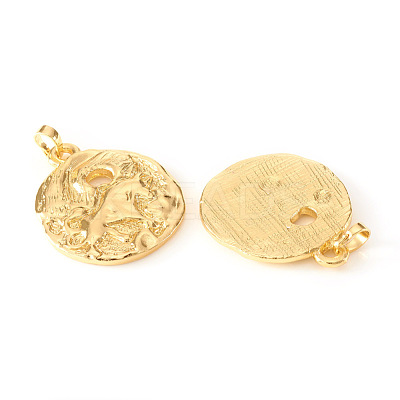 Brass Pendants KK-I672-02B-1