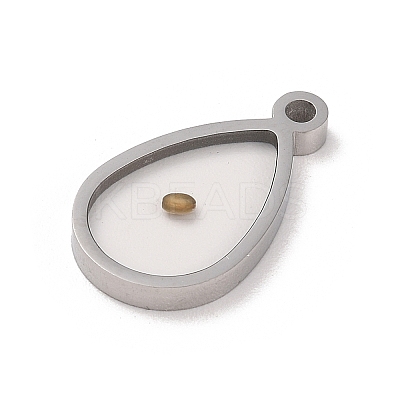 Non-Tarnish 304 Stainless Steel Pendants LS-STAS-R222-04P-1
