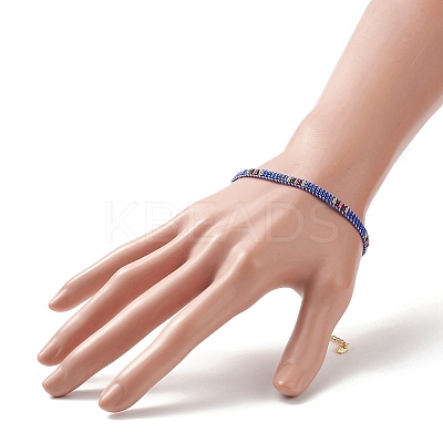 Handmade Japanese Seed Baided Beaded Bracelet for Women BJEW-MZ00019-02-1