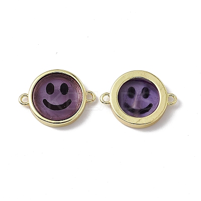 Natural & Synthetic Mixed Stone Connector Charms G-G977-07-1