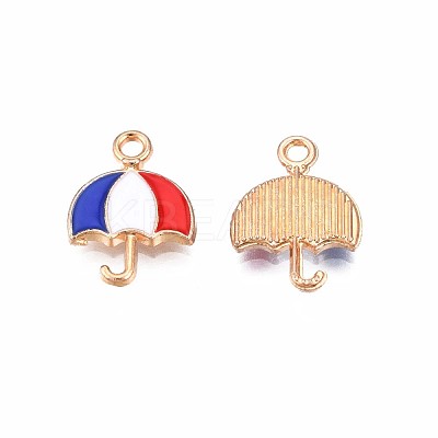 Alloy Enamel Pendants ENAM-N055-038-NR-1