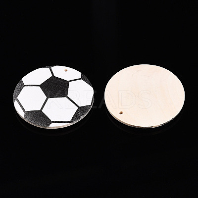 Printing Wood Pendants WOOD-N016-52E-1