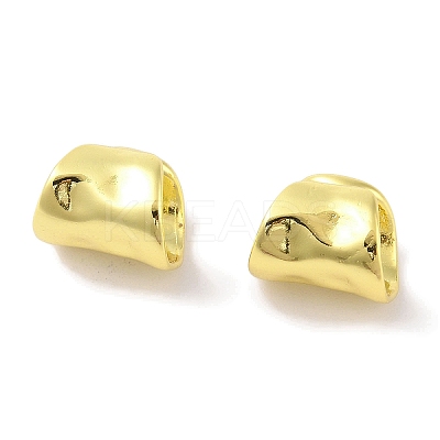 Brass Cuff Earrings Findings EJEW-I305-53G-1