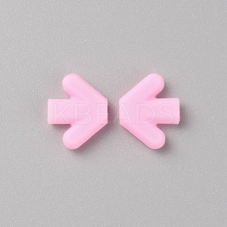 Arrow Silicone Eyeglasses Ear Grips Sleeve Holder AJEW-WH0258-889C-1