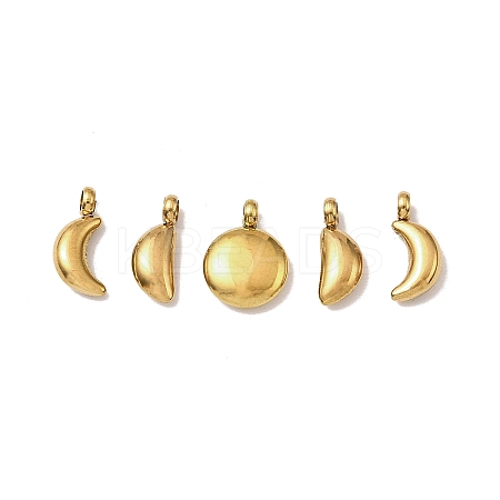 5Pcs 304 Stainless Steel Charms X-STAS-M017-14G-1