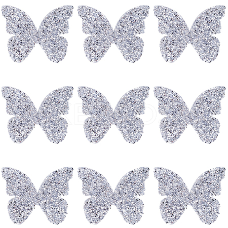 Resin Rhinestone Hotfix Rhinestone Iron on/Sew on Cloth Patches DIY-WH20063-030G-1