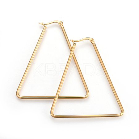 201 Stainless Steel Hoop Earrings LS-EJEW-A052-02A-1