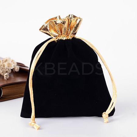 Rectangle Velvet Jewelry Bag X-TP-R001-12x15-01-1