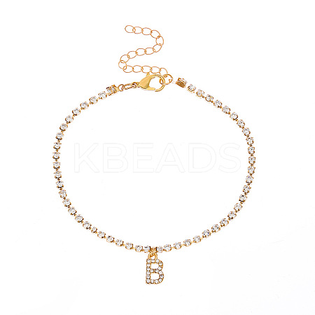 Fashionable and Creative Rhinestone Anklet Bracelets DA6716-2-1