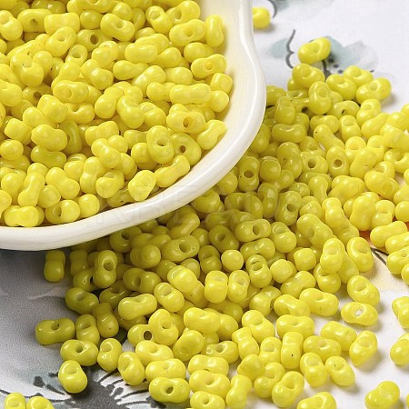 Baking Paint Glass Seed Beads SEED-K009-01A-08-1