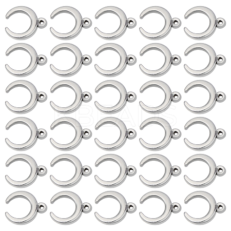 30Pcs 304 Stainless Steel Charms STAS-DC0005-42-1