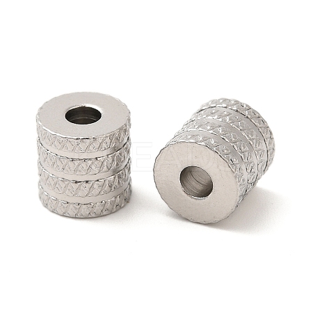 304 Stainless Steel Column Spacer Beads STAS-U025-03A-S-1